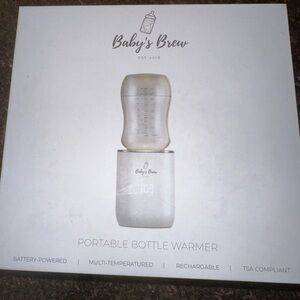 Portable Bottle Warmer - White Baby’s Brew